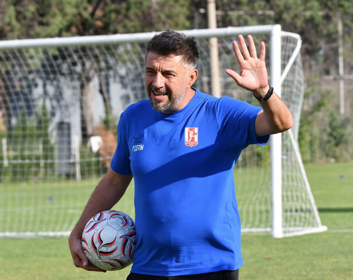 Balıkesirspor'da Teknik Direktör Çetin'den Kamp Değerlendirmesi: Hedefler Büyük