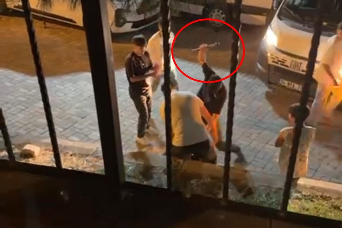 Baltalı dehşet anları kamerada! 17 yaşındaki çocuğa böyle saldırdılar