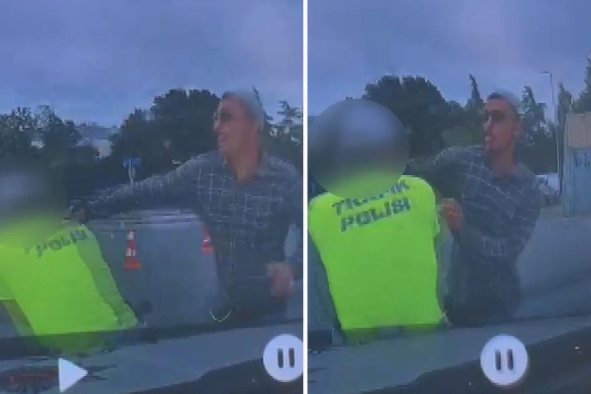 Fatih'te polise bıçakla saldırı kamerada; ayağından vurularak yakalandı