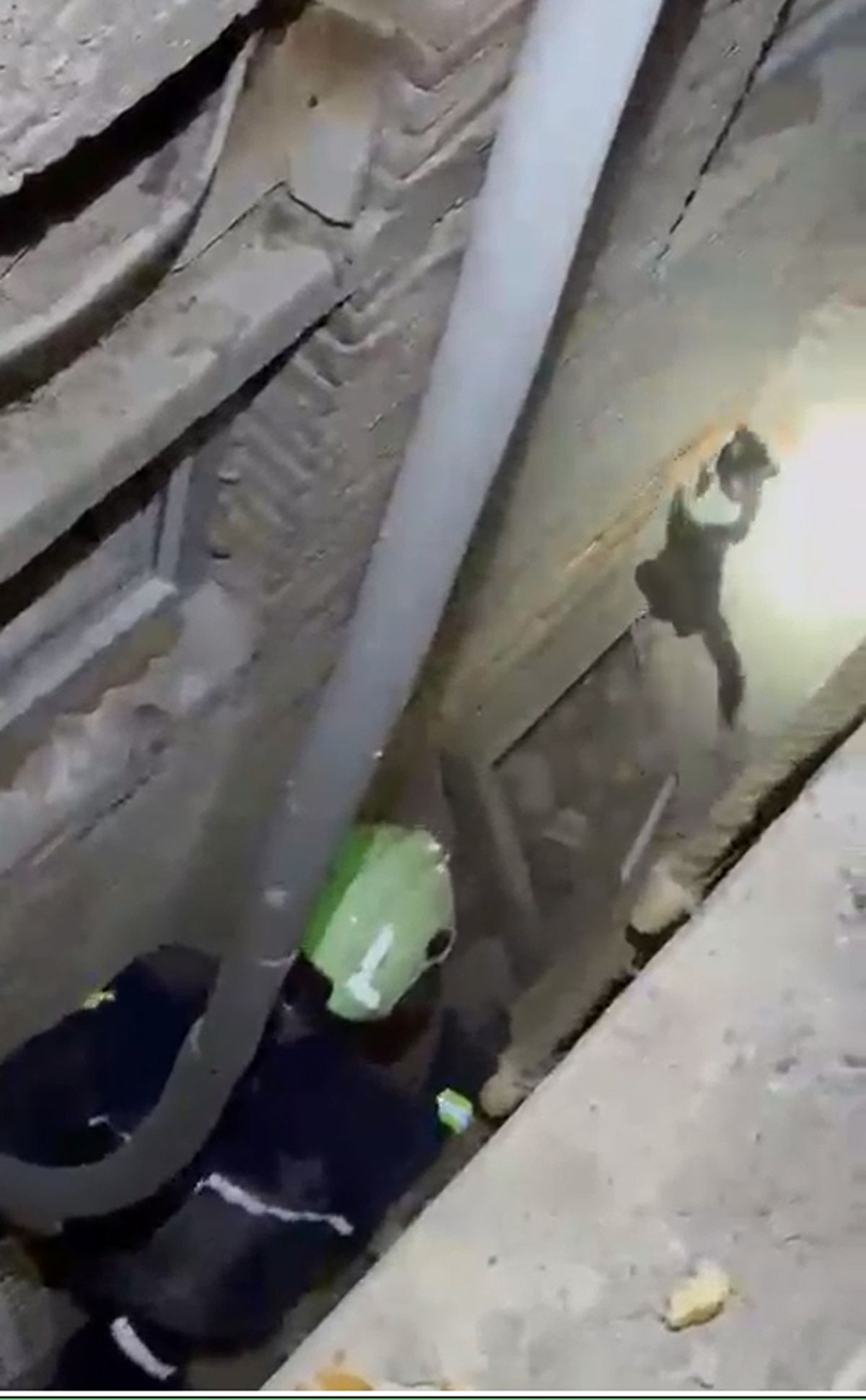 Burdur'da Mahsur Kalan Kedi İtfaiyeyi Atlattı