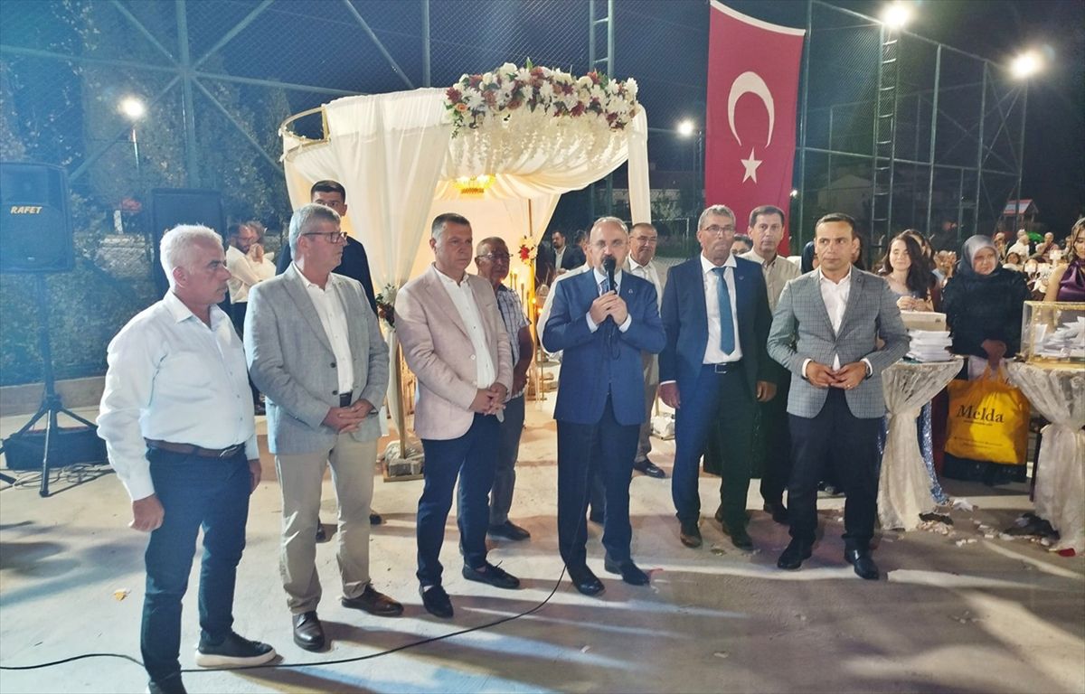 Bülent Turan, Gelibolu'da Düğüne Katıldı