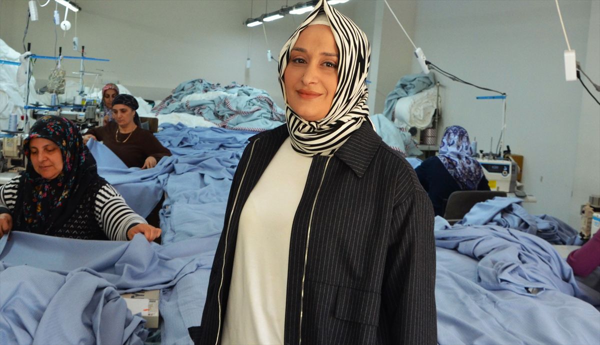 İnegöllü girişimci kadın ABD ve Avrupa’ya ihracat yapıyor