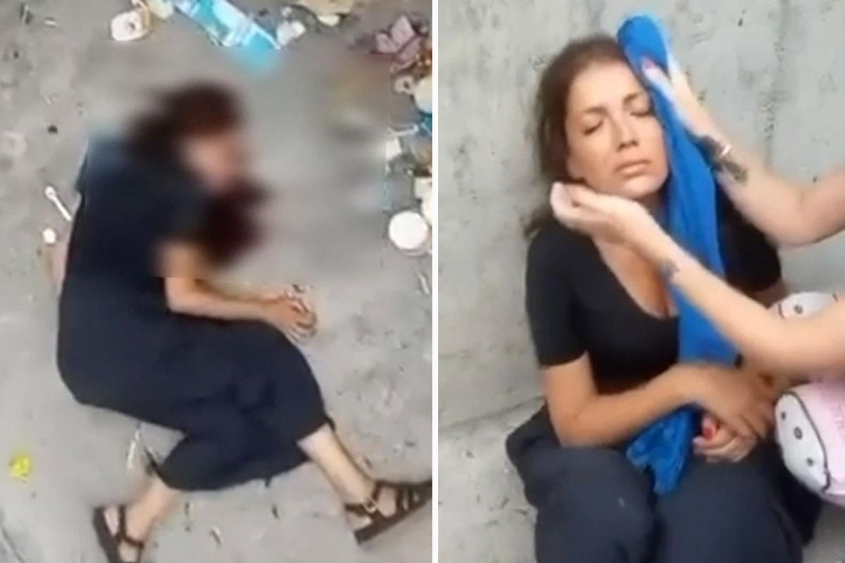 Küçükçekmece'de bina boşluğuna düşen kadın ağır yaralandı