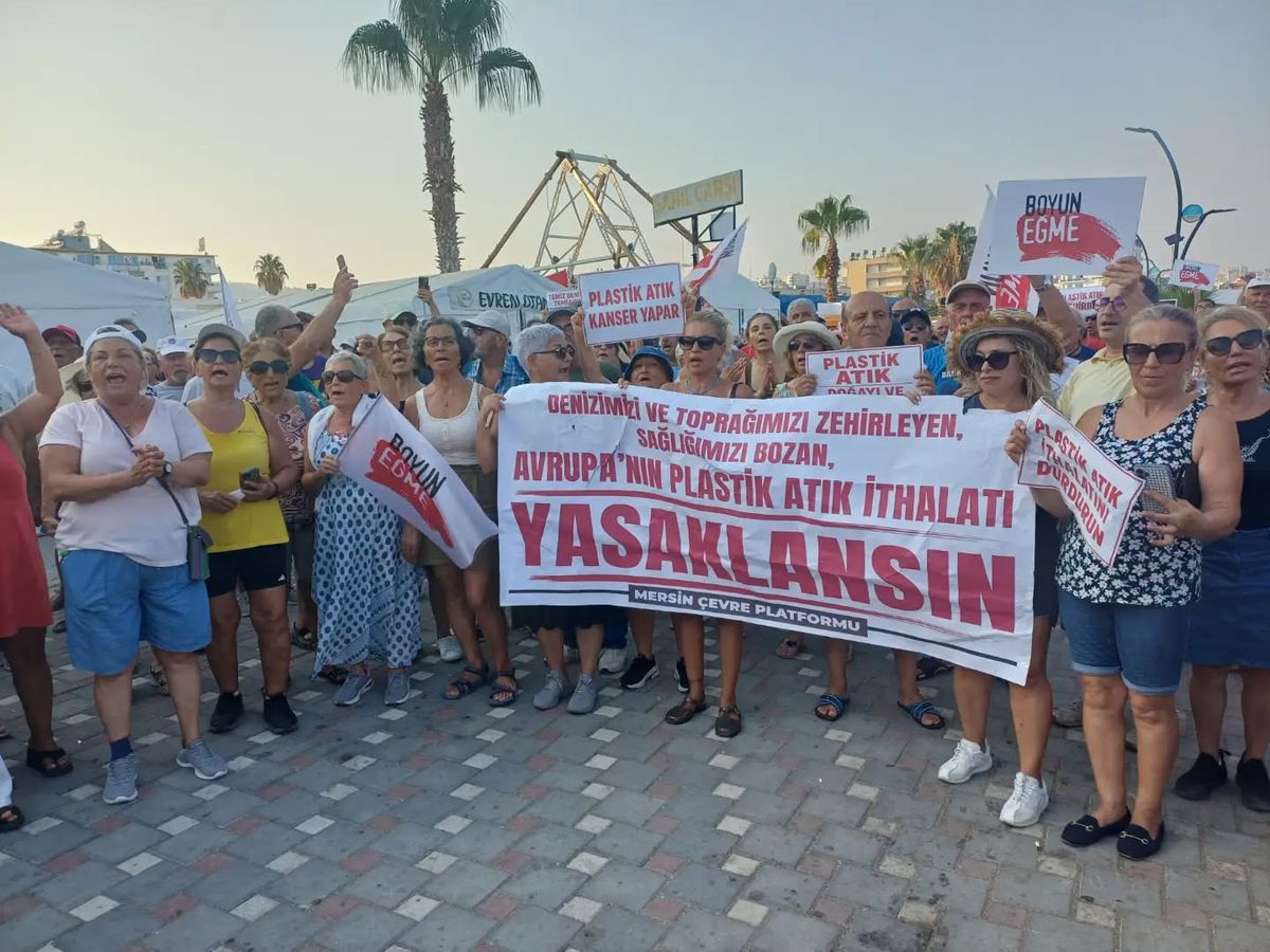 Mersin Çevre Platformu: Plastik Atık İthalatı Yasaklansın