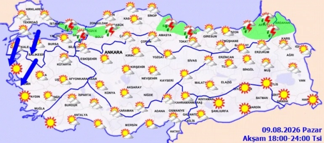 meteorolojiden sari kodlu uyar 20594474 6966 1 m