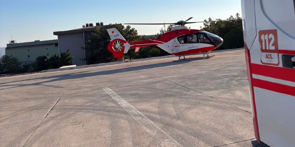 Şırnak'ta Gaz Lambası Yağı İçen 2 Yaşındaki Çocuk Helikopterle Diyarbakır'a Sevk Edildi