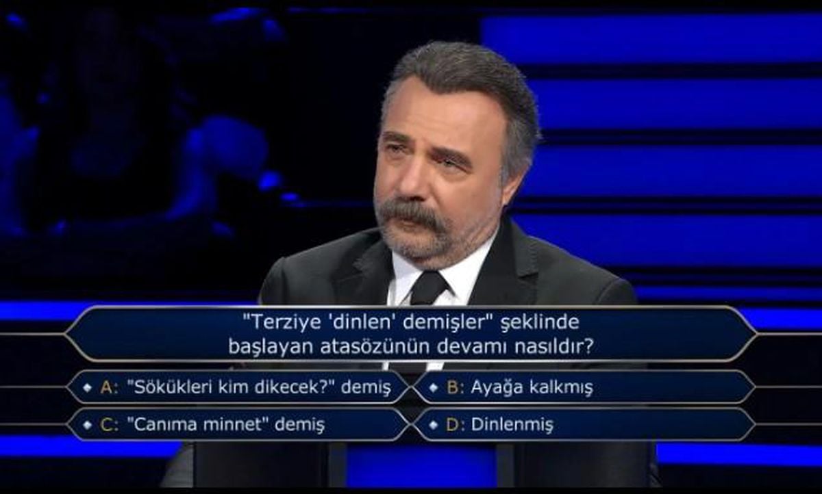 'Terziye 'dinlen' demişler' şeklinde başlayan atasözünün devamı nasıldır?
