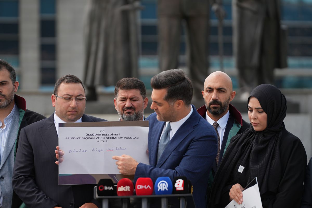 AK Parti'den Üsküdar Başkan Vekili Seçiminde Suç Duvarı