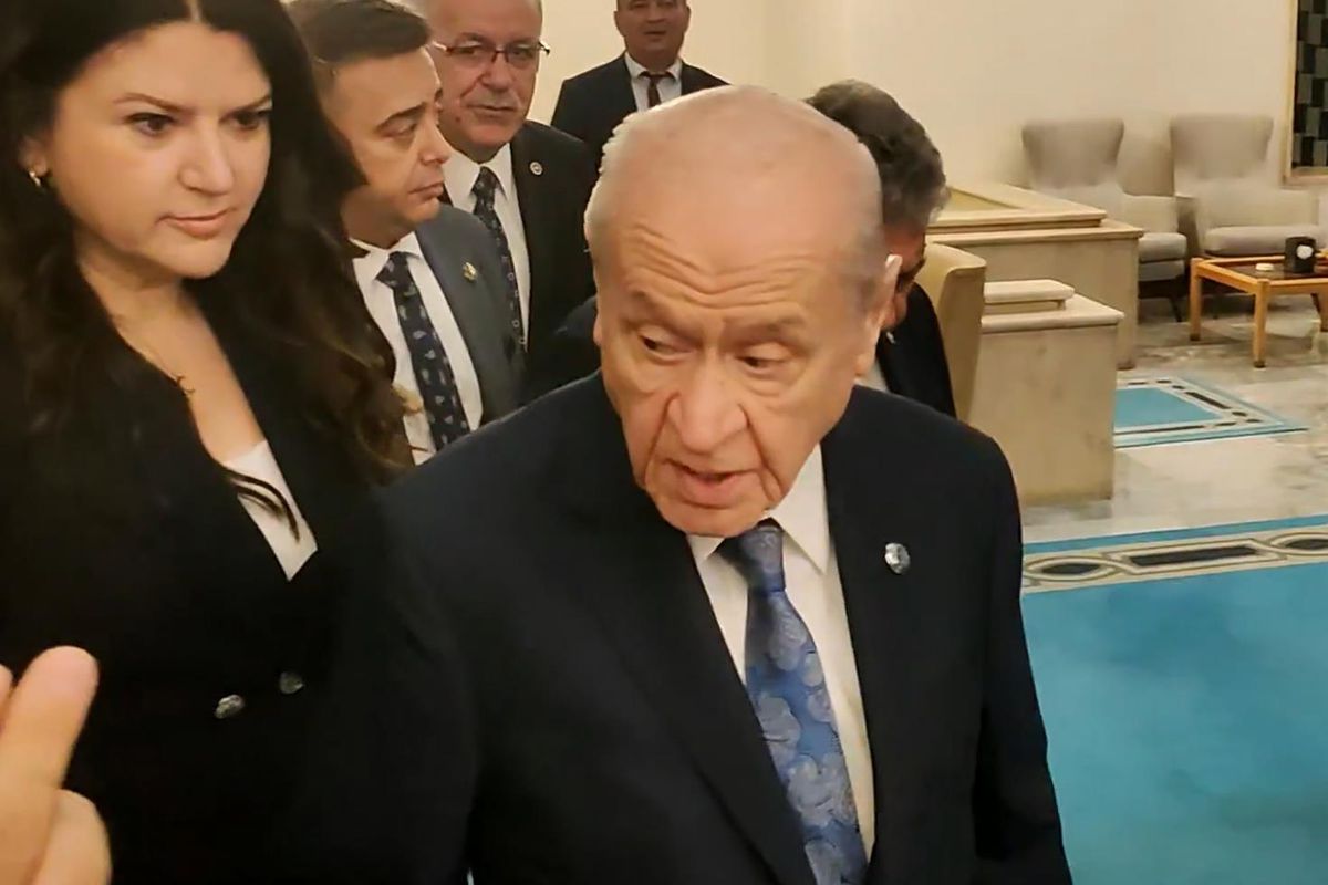 Bahçeli'yi kızdıran 'Terörsüz Türkiye' sorusu! Ağzından tek cümle çıktı