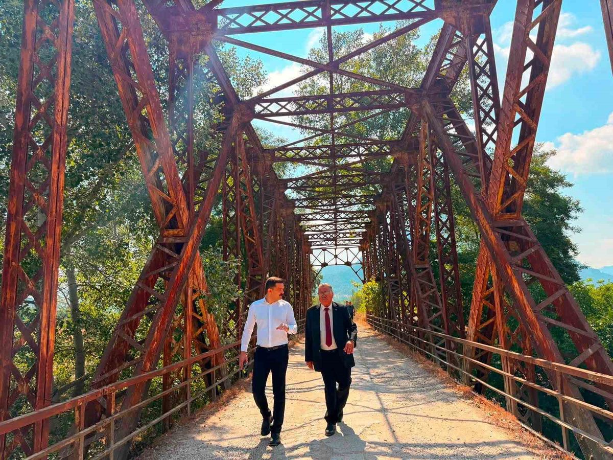 Gölpazarı'nda Tarihi Demirköprü ve Meryem Dağı Turizm İçin İncelendi