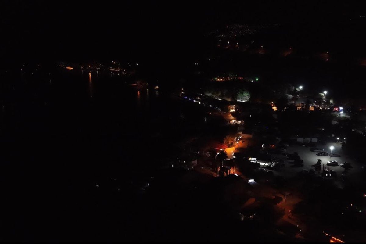 Bodrum dün gece karanlığa gömüldü: Nedeni belli oldu