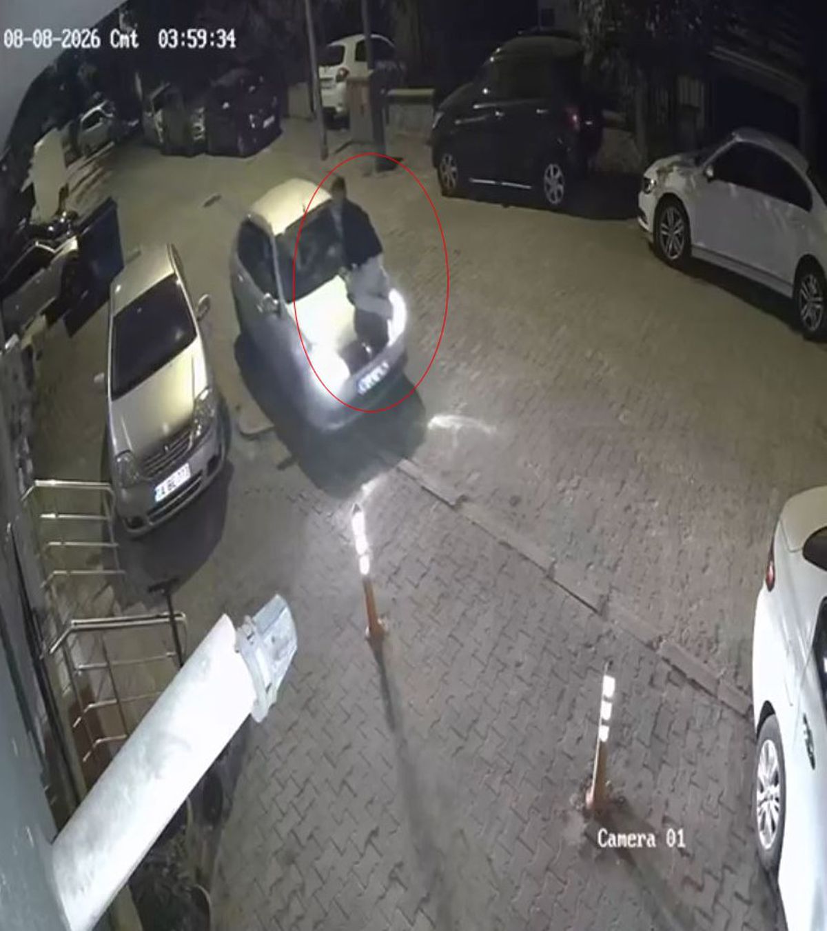 Bolu'da Kaputta Tehlikeli Yolculuk Kamerada