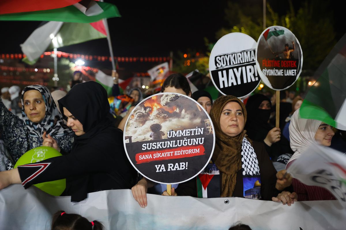 Srebrenitsa’dan Gazze’ye Filistin Konvoyu Mardin’de