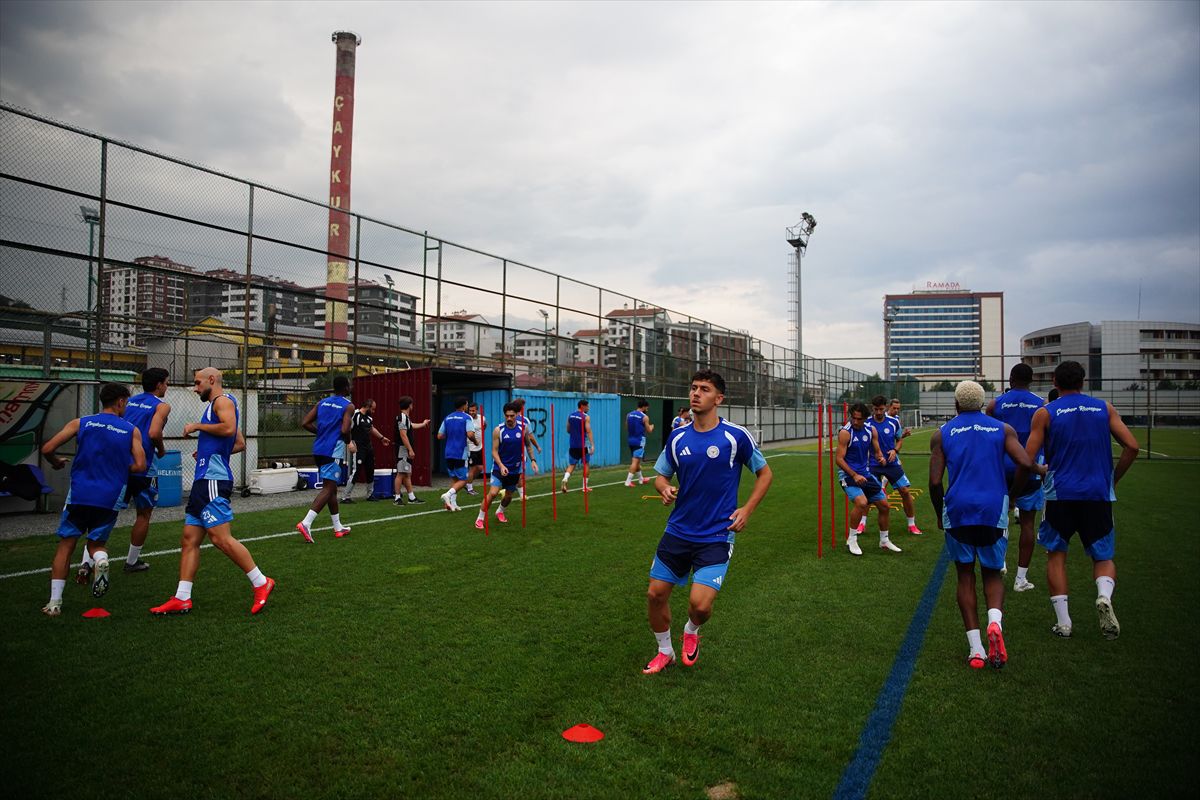 Rizespor, Konyaspor Maçı Hazırlıklarına Başladı