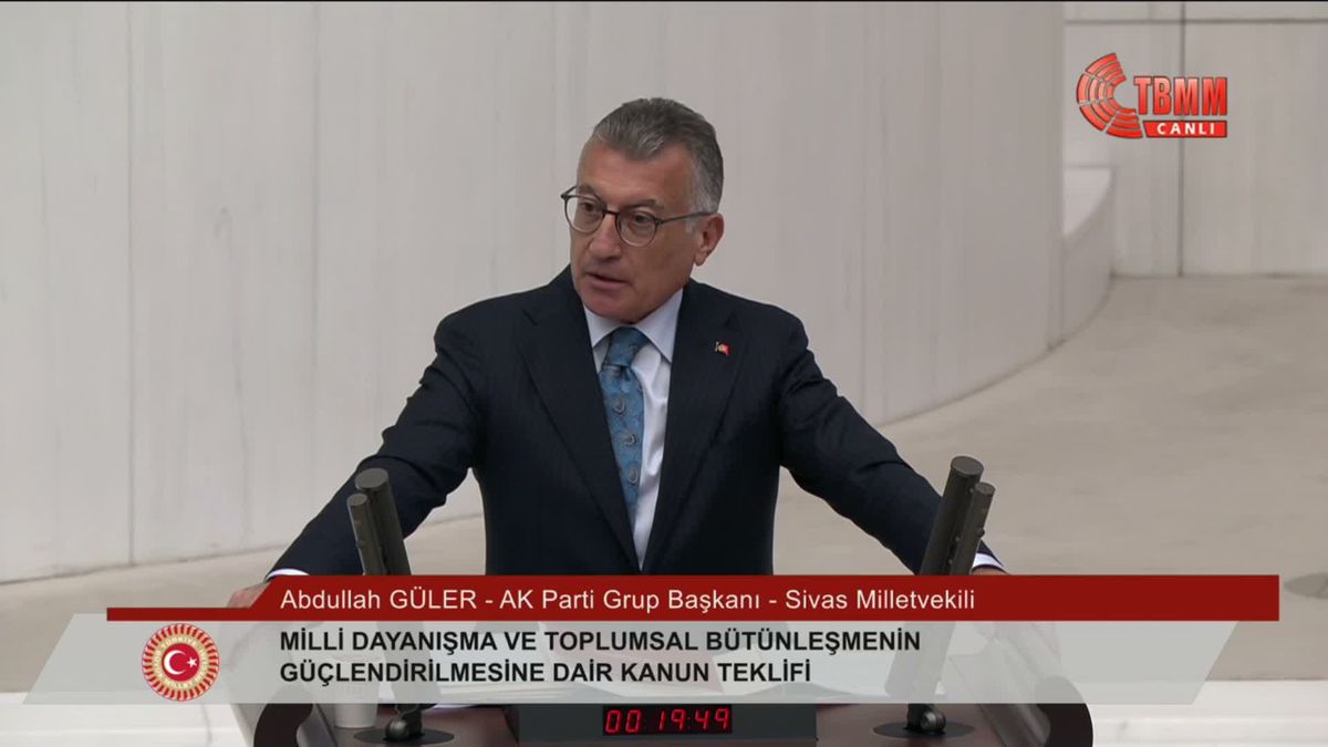 Güler: Terörsüz Türkiye kanunu gerçek bir Türkiye modelidir