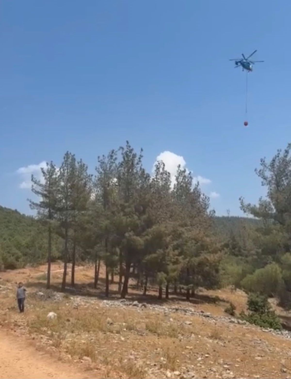 İslahiye'de Orman Yangını Kontrol Altına Alındı