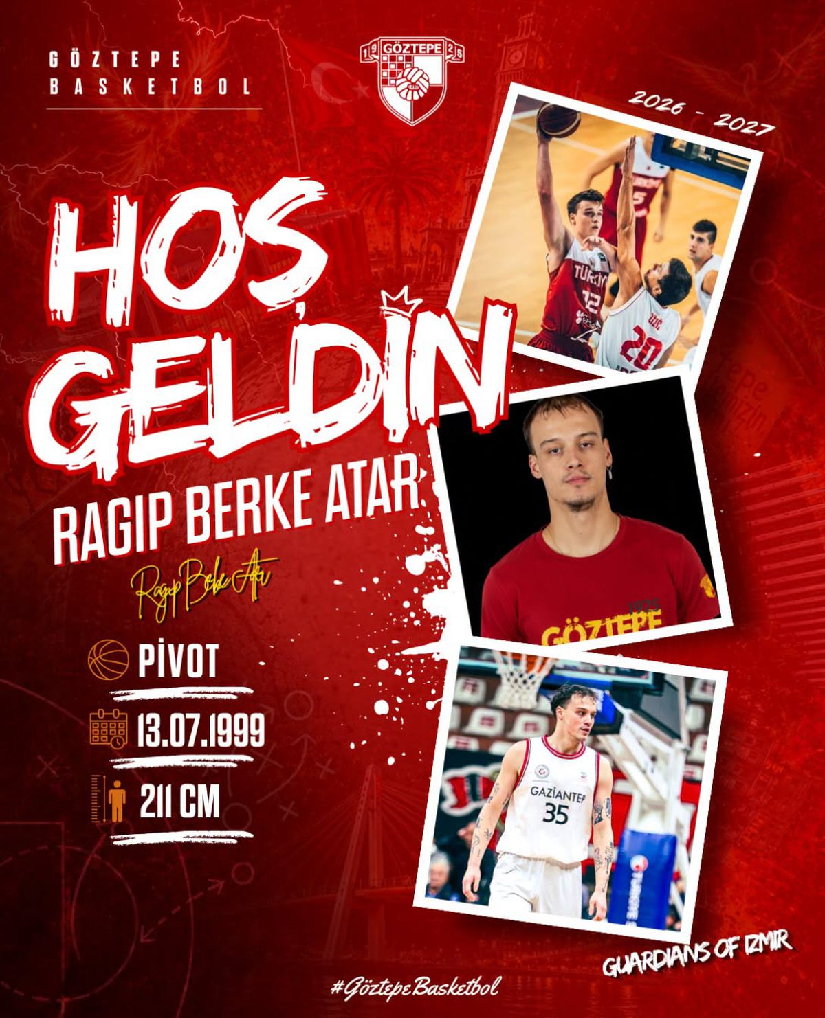 Göztepe, Ragıp Berke Atar'ı Kadrosuna Kattı