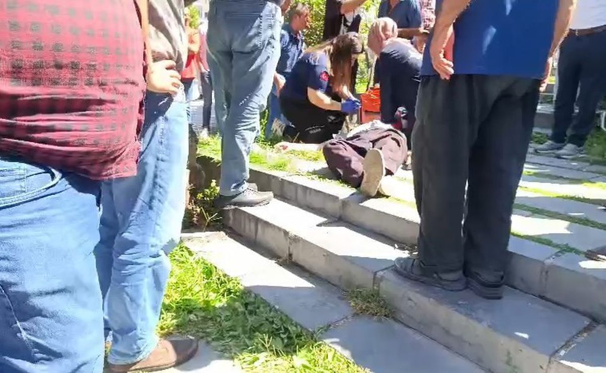 Kayseri'de Kalp Krizi Geçiren Vatandaş Kurtarıldı