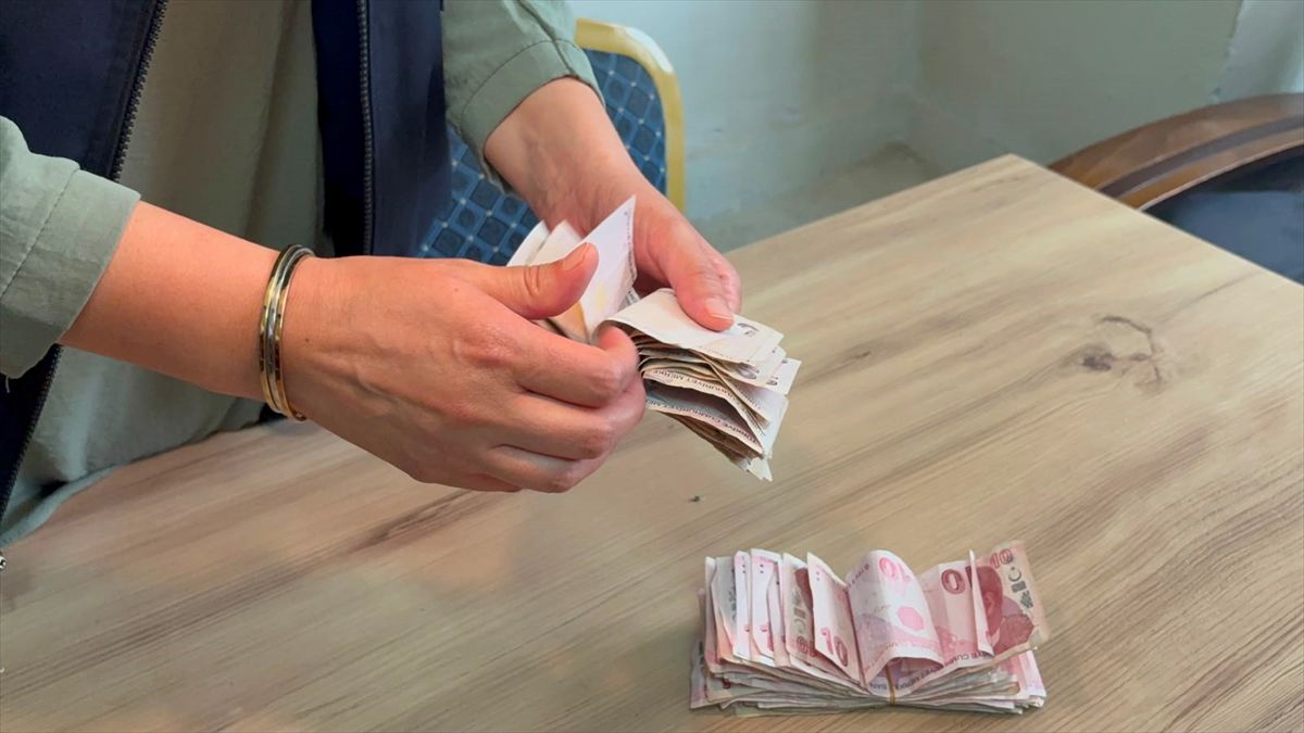 Kırıkkale'de dilenciden 25 bin 190 lira çıktı