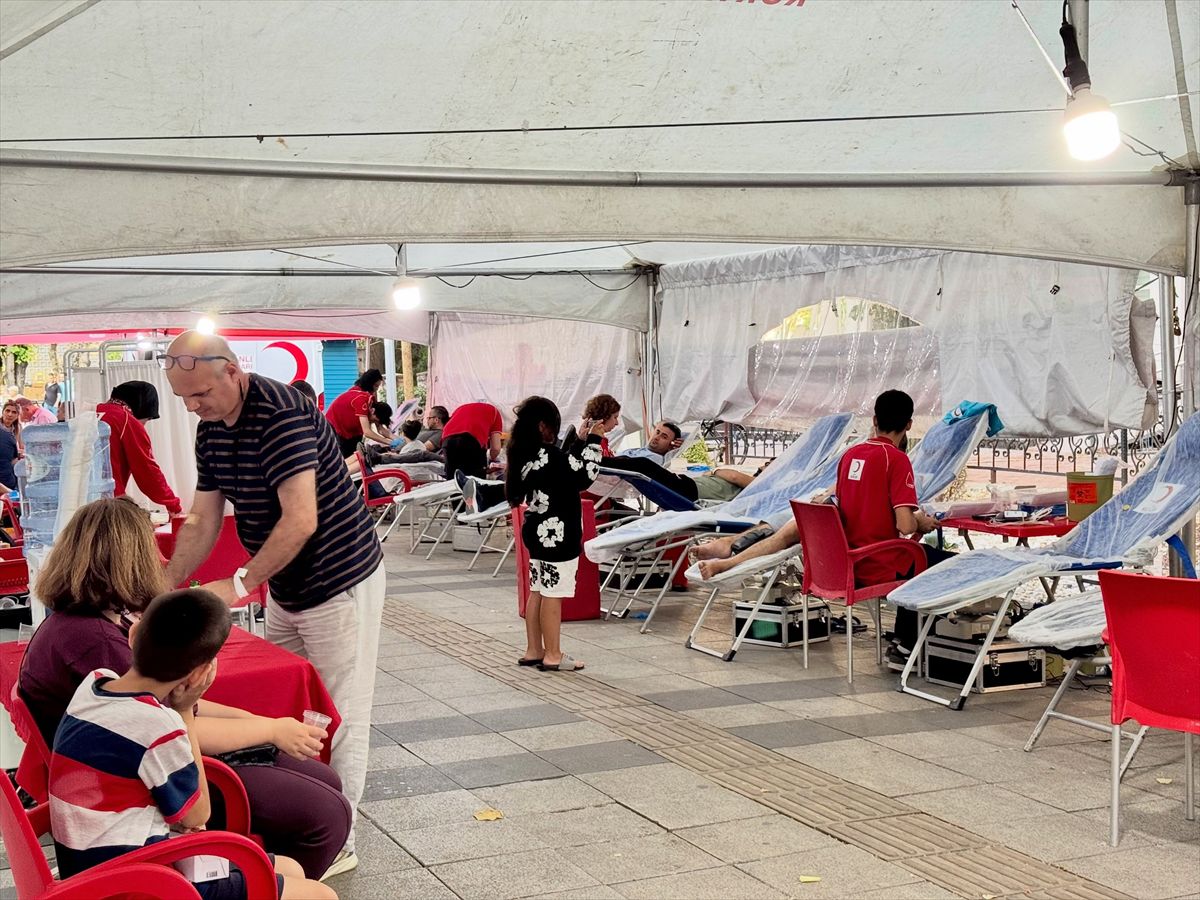 Kırklareli'nde Kan Bağışı Kampanyası Büyük İlgiyle Tamamlandı
