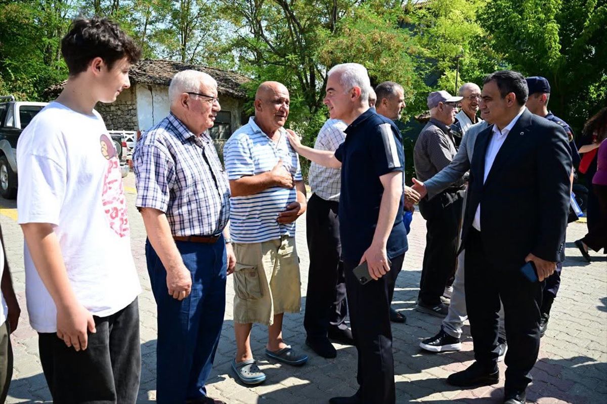 Kırklareli Valisi Vize Köylerini Ziyaret Etti