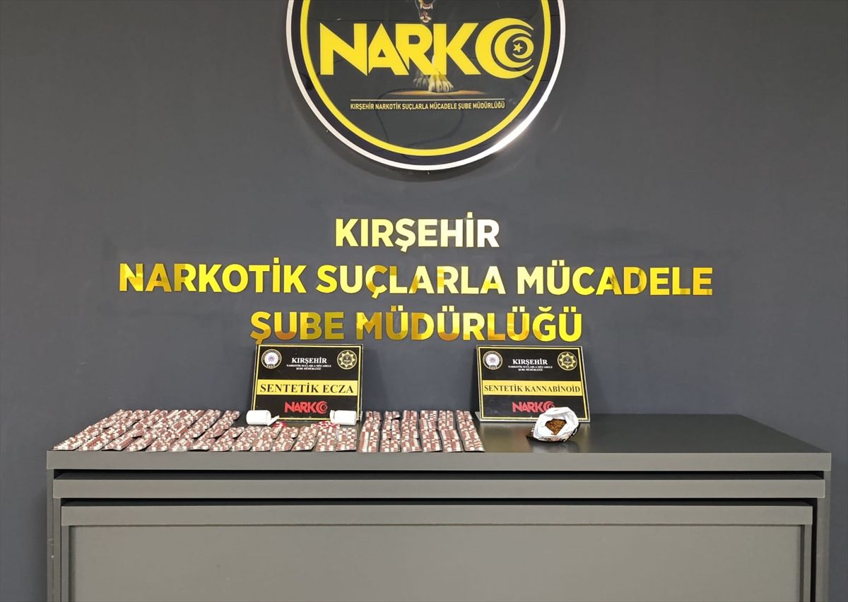 Kırşehir'de uyuşturucu operasyonu: 2 tutuklama