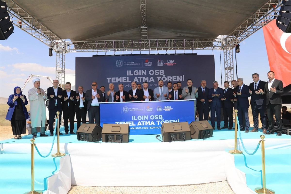 Ilgın OSB Altyapı Temeli Atıldı