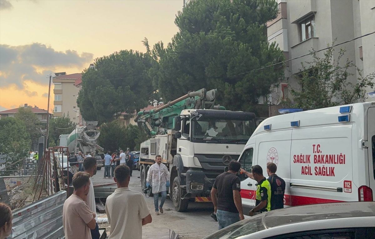 Maltepe'de Beton Mikseri Kazası: 1 Ölü