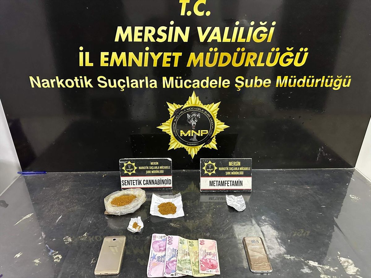 Mersin'de Uyuşturucu Operasyonu: 4 Tutuklama