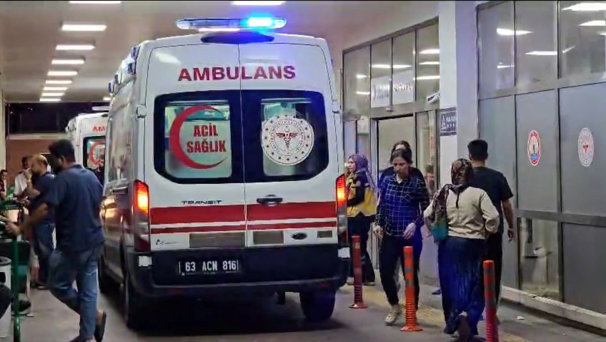 Ceylanpınar'da feci kaza: 1 ölü, 4 yaralı