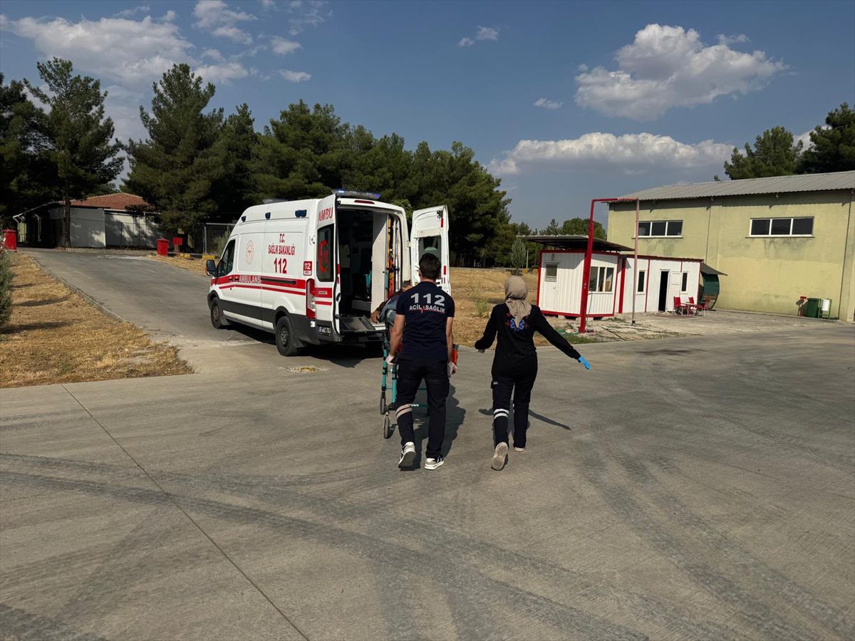 Şirvan'da Beyin Kanaması Hava Ambulansıyla Kurtarıldı