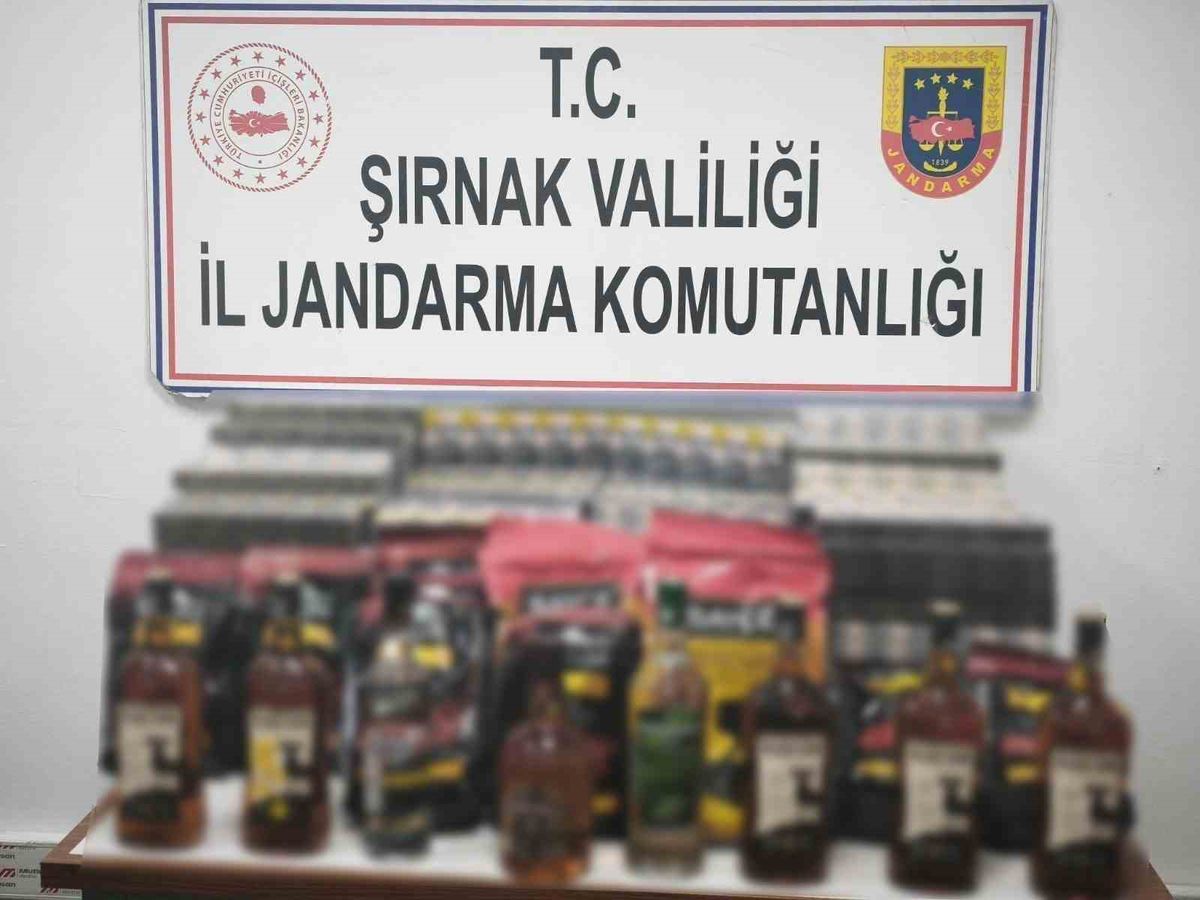 Şırnak'ta Kaçakçılık Operasyonu: 82 Milyonluk Malzeme Ele Geçirildi
