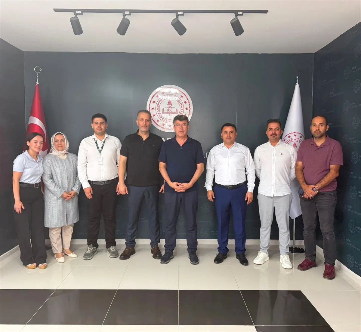 Yeşilay Hatay'dan Milli Eğitim'e ziyaret