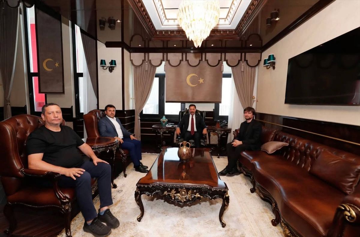 Yeşilay Hatay Başkanı Vali Masatlı'yı Ziyaret Etti
