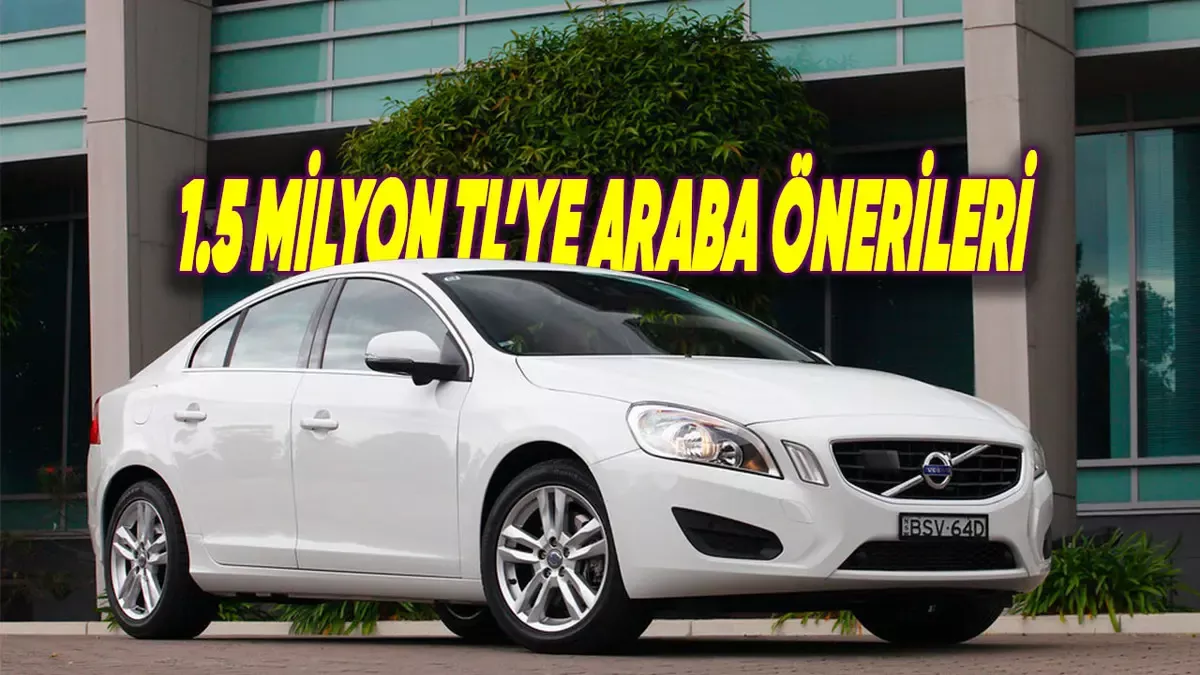 1-1.5 Milyon TL'ye İkinci El Araç Alacaklar İçin 8 Model Önerisi