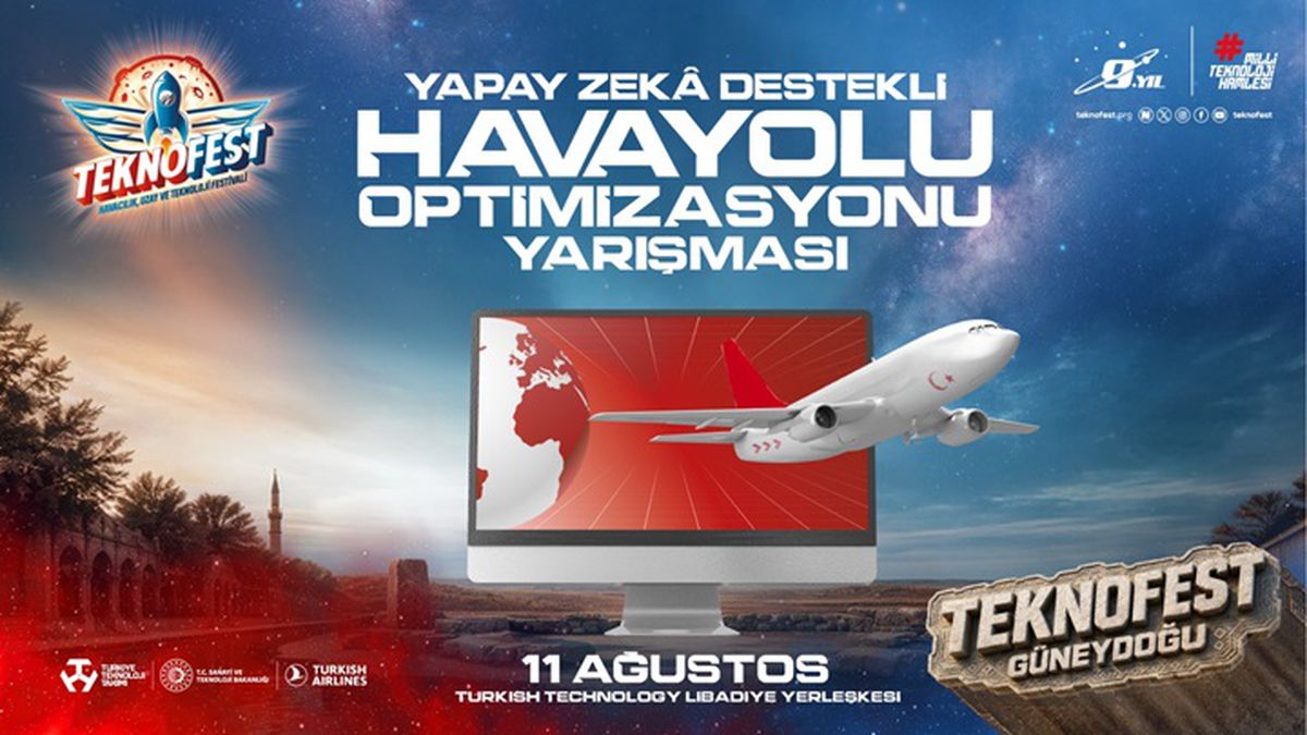 TEKNOFEST Yapay Zeka Destekli Havayolu Optimizasyonu Yarışması'nda Final Heyecanı