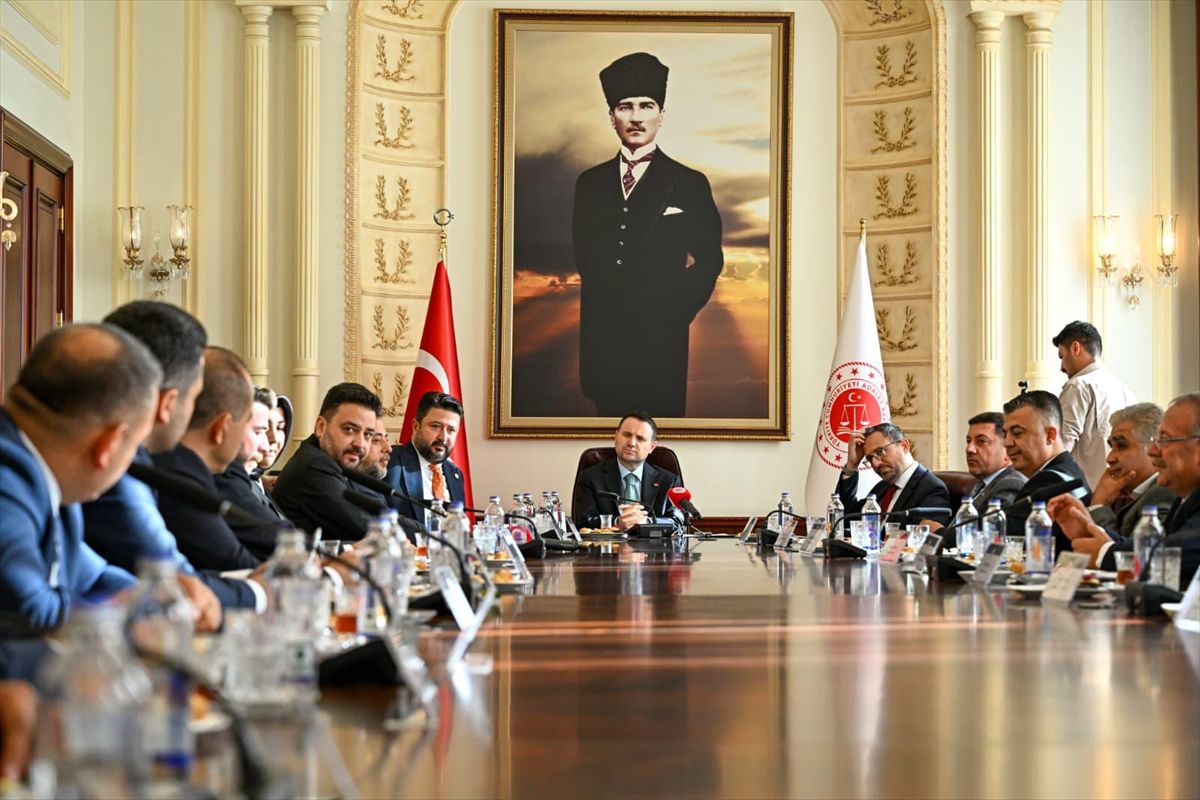 Adalet Bakanı Gürlek Nevşehir Heyetini Kabul Etti