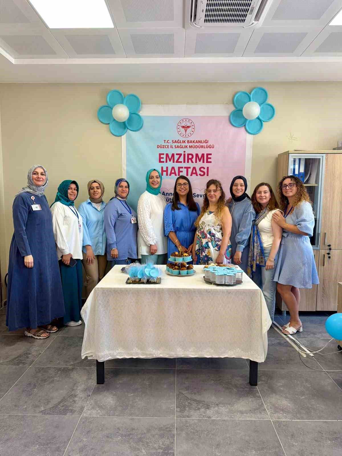 Akçakoca’da Dünya Emzirme Haftası Farkındalık Etkinliği