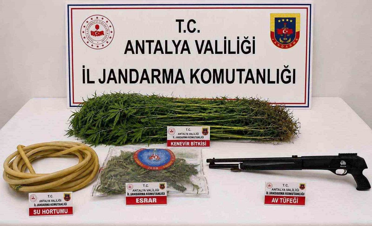 Alanya'da Uyuşturucu Operasyonu: 1 Tutuklama