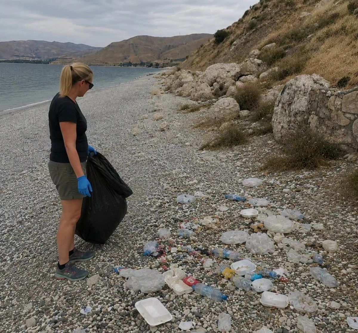 Alman Turistten Van Gölü'ne Anlamlı Ders
