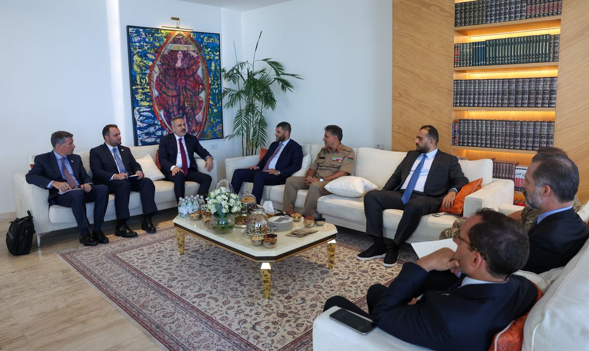 Dışişleri Bakanı Fidan, Libya'da Ulusal Güvenlik Danışmanı Dibeybe ile Görüştü