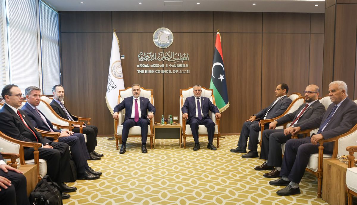 Fidan, Libya Senato Başkanı Takala ile Trablus’ta Görüştü