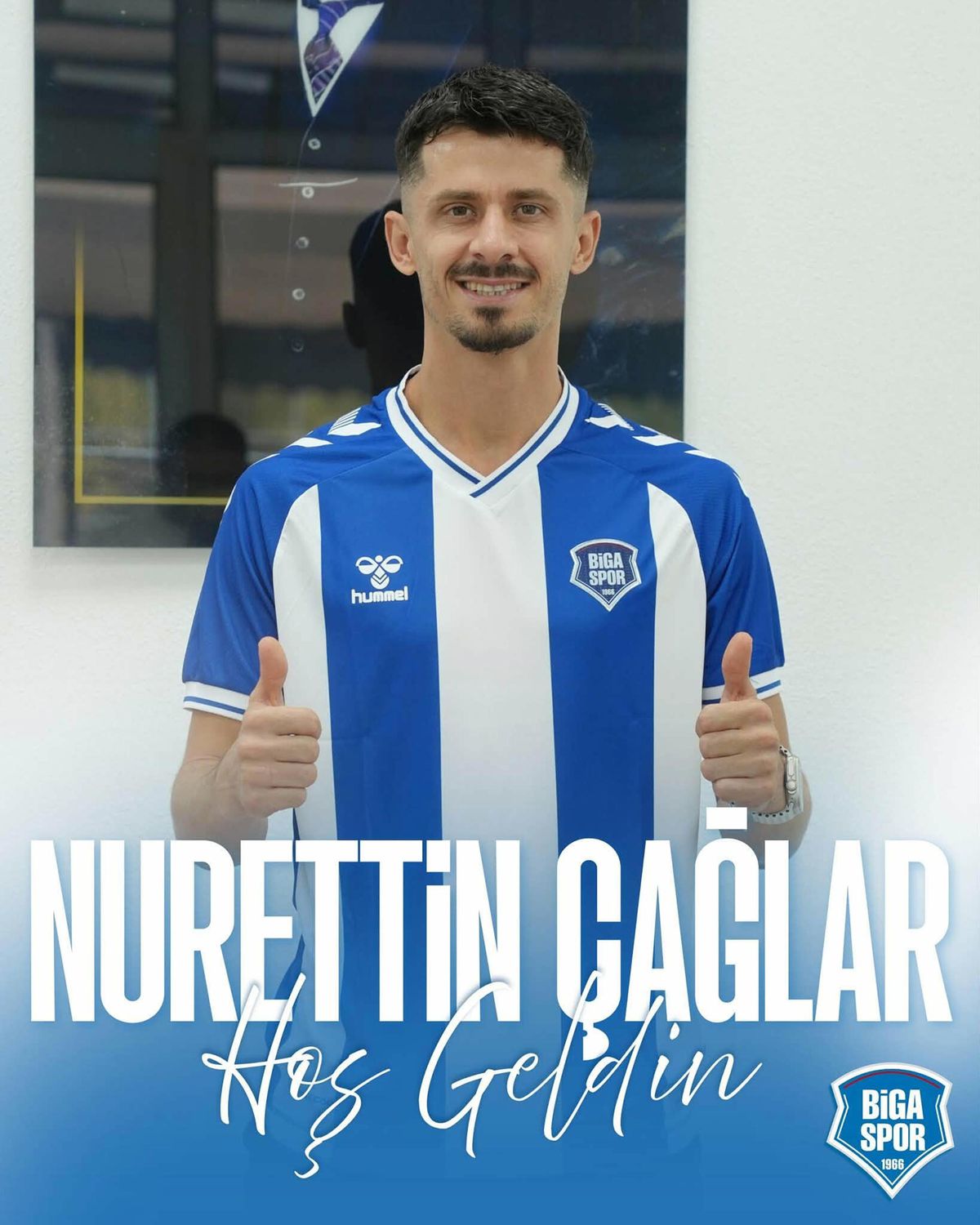 Bigaspor, Nurettin Çağlar'ı Transfer Etti