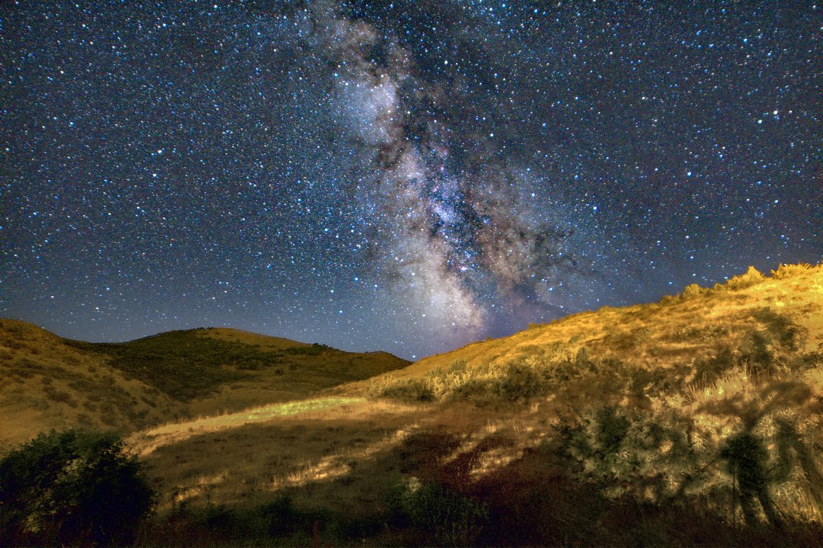 Bitlis'te Perseid Meteor Yağmuru Gözlemlendi