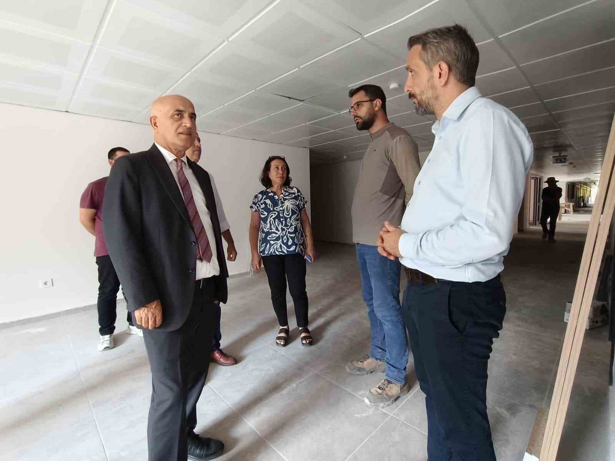 Gemlik'te 500 Kişilik Öğrenci Yurdu Tamamlanıyor