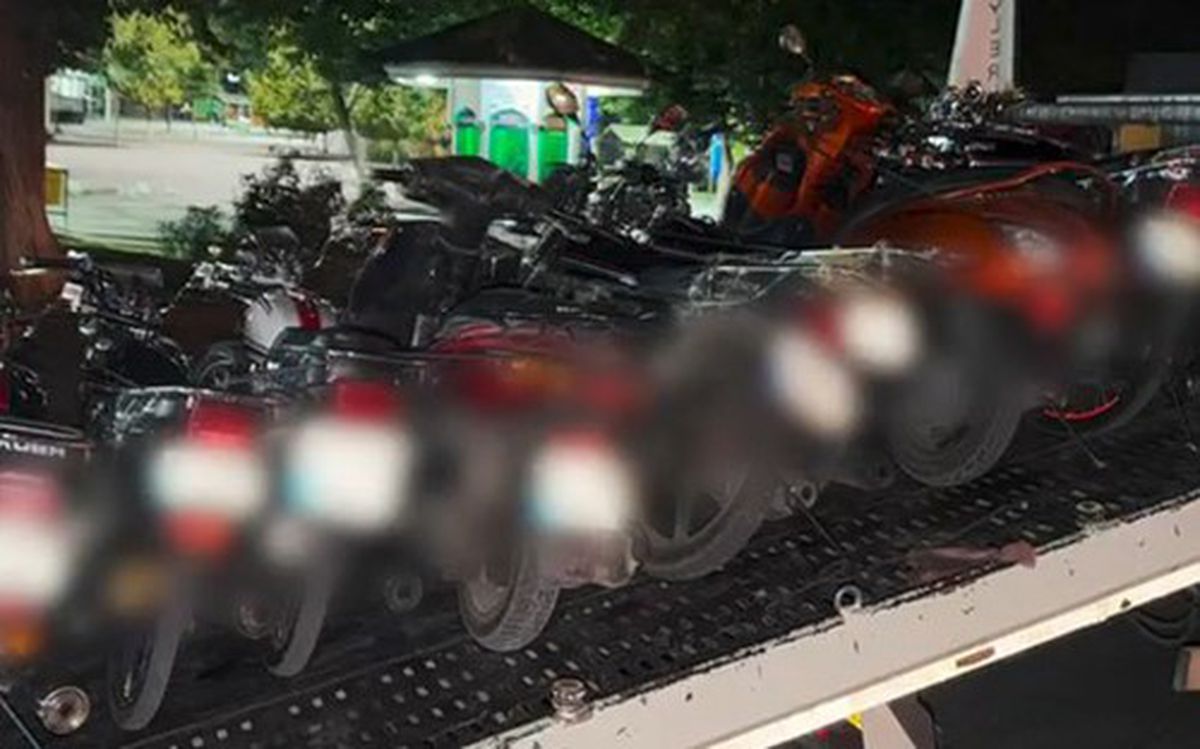 Gaziantep'te Motosiklet Denetimlerinde Rekor Ceza