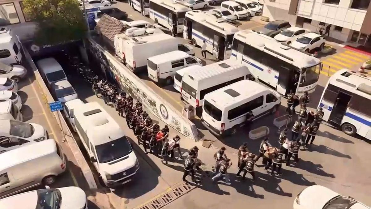 İstanbul'da Çete Operasyonu: 217 Gözaltı, 161 Tutuklama
