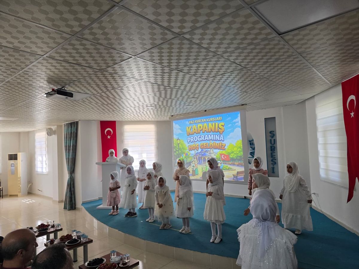 Kale'de Yaz Kur'an Kursları Kapanış Programı