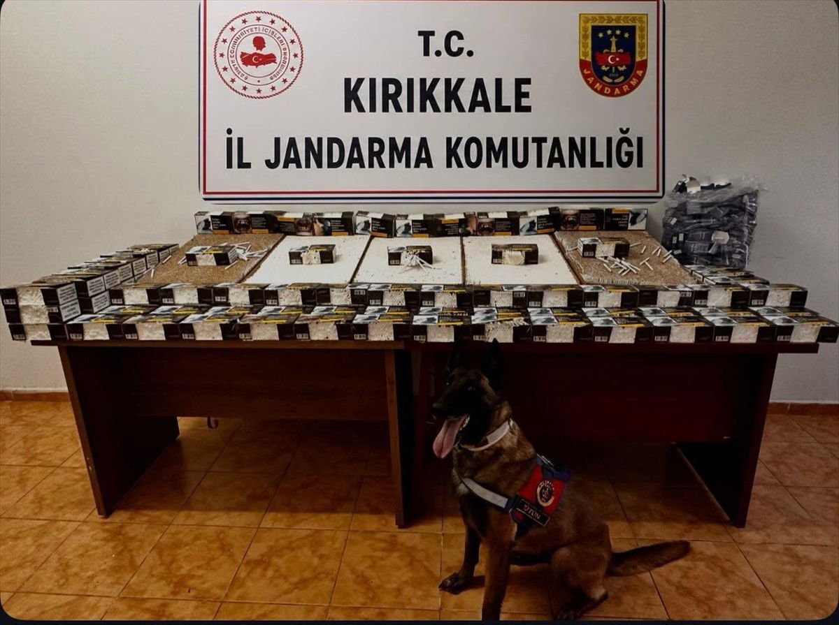 Kırıkkale'de 44 Bin Makaron Ele Geçirildi