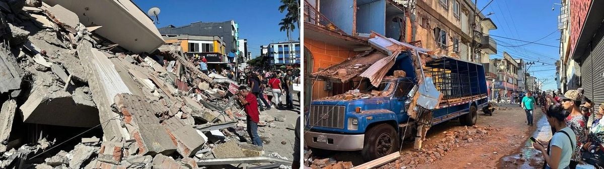 Kolombiya'da 7,4'lük deprem: 132 can kaybı